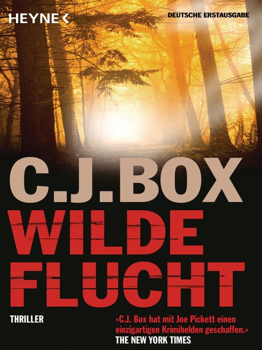 Title details for Wilde Flucht by C.J. Box - Wait list